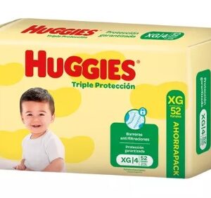 Huggies Triple Protect XG x 52u.